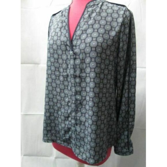 The Limited Tops - The Limited long sleeve print blouse shirt NWT!